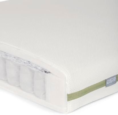 Spring Premium Pocket Mattress & Papas Cotbed Mamas (140x70x10cm)