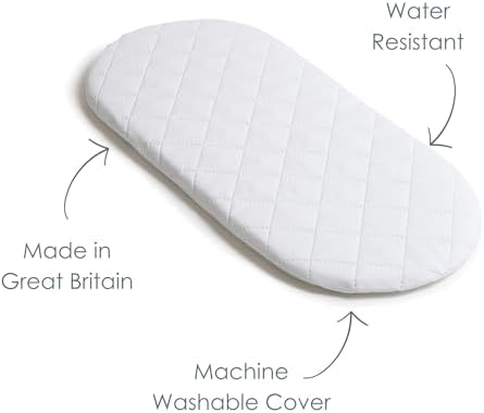 Moses Basket Quilted Mattress 74×28