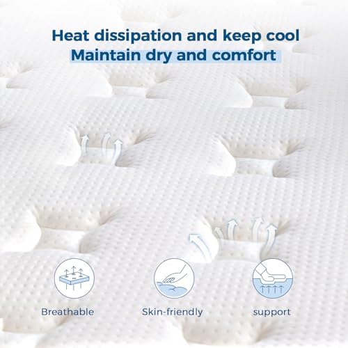 Comfort Sprung Double Supportive,Pressure Aire Firm) Relieving Foam Foam,Medium Bed Mattress Collection(135x190x30cm Hybrid Cool Bed Mattress,The Inch Bed Mattress,12 Inofia Airy 4FT6,Sleep Firm and Medium Memory