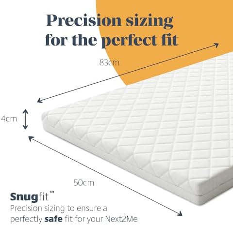 Next-to-Me Crib Mattress 83×50×4